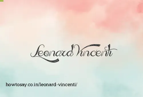 Leonard Vincenti