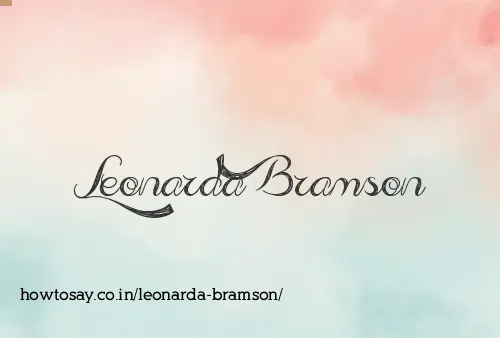 Leonarda Bramson