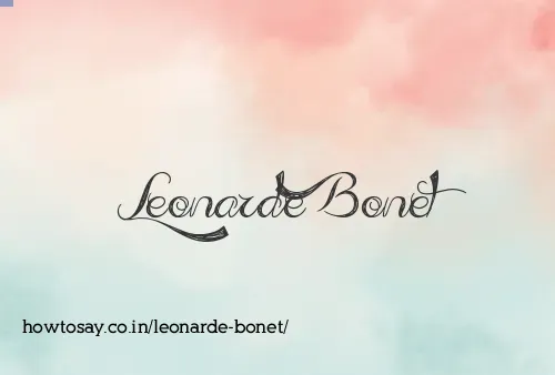 Leonarde Bonet