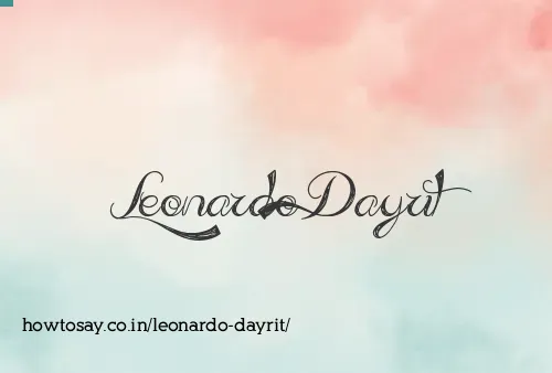 Leonardo Dayrit