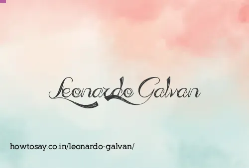 Leonardo Galvan