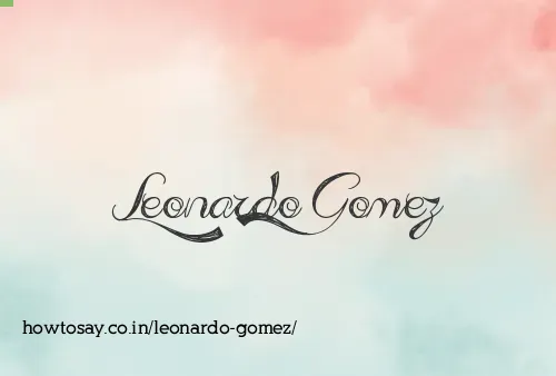 Leonardo Gomez