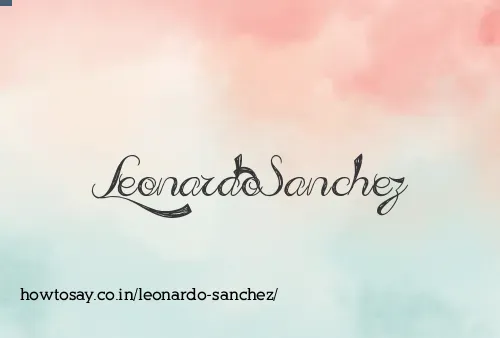 Leonardo Sanchez