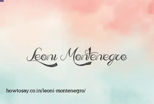 Leoni Montenegro