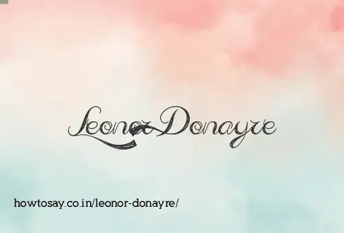 Leonor Donayre