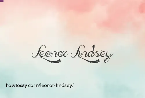 Leonor Lindsey