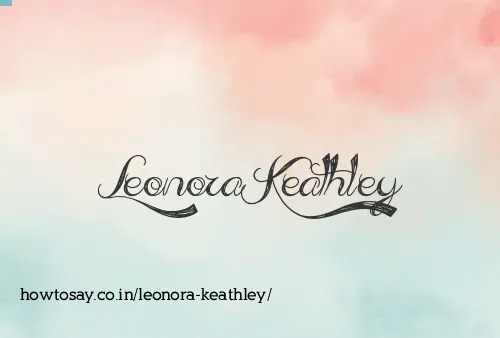 Leonora Keathley