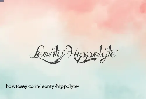 Leonty Hippolyte