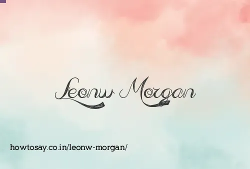Leonw Morgan