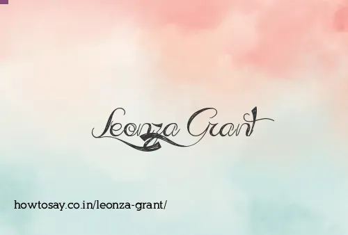 Leonza Grant