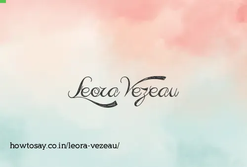 Leora Vezeau