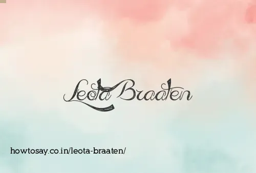 Leota Braaten