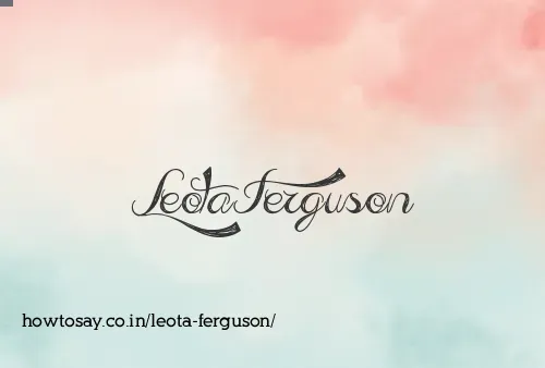Leota Ferguson