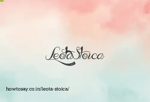Leota Stoica