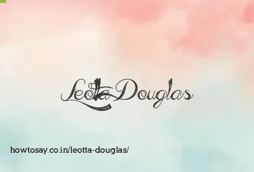 Leotta Douglas