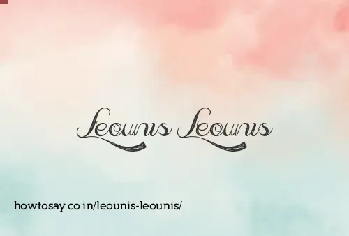 Leounis Leounis