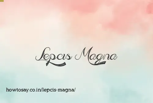Lepcis Magna