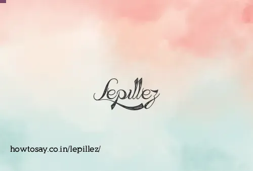 Lepillez