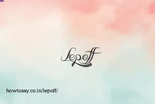 Lepoff