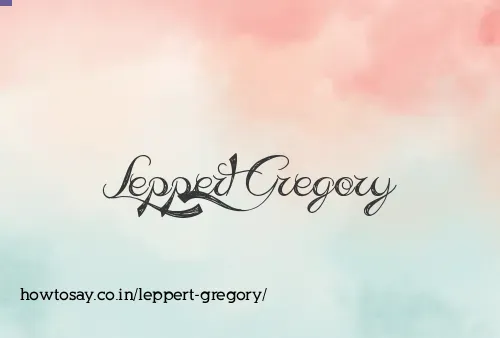 Leppert Gregory