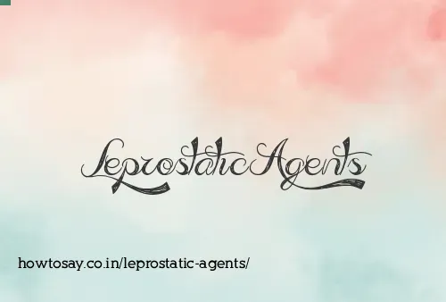 Leprostatic Agents