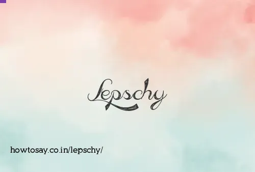 Lepschy