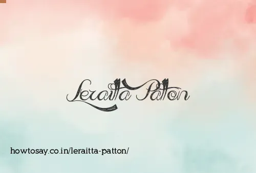 Leraitta Patton