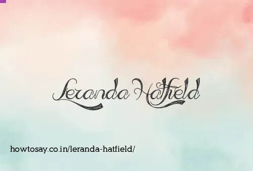 Leranda Hatfield