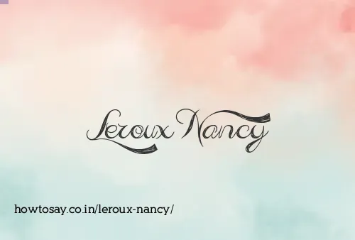 Leroux Nancy