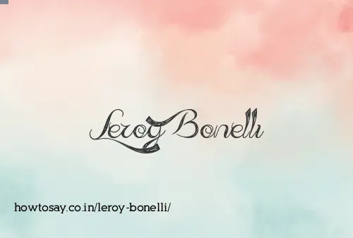 Leroy Bonelli