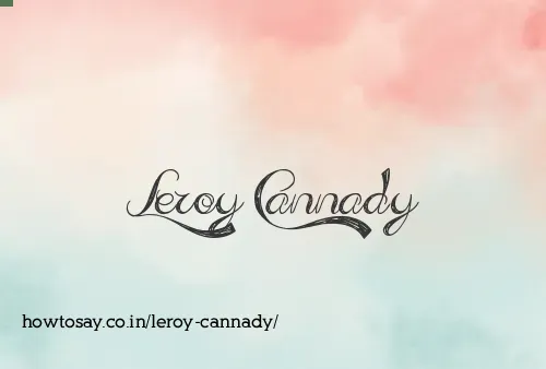 Leroy Cannady
