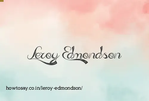 Leroy Edmondson