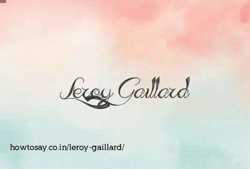 Leroy Gaillard