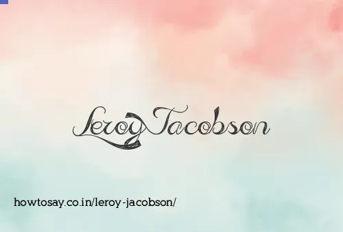Leroy Jacobson