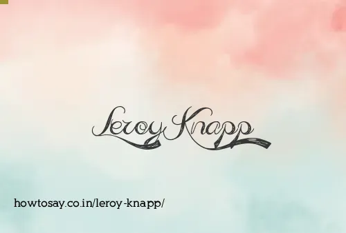 Leroy Knapp