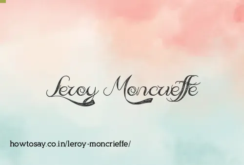 Leroy Moncrieffe