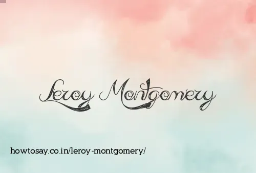 Leroy Montgomery