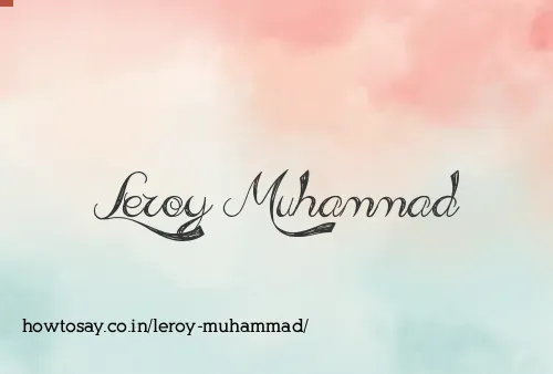 Leroy Muhammad