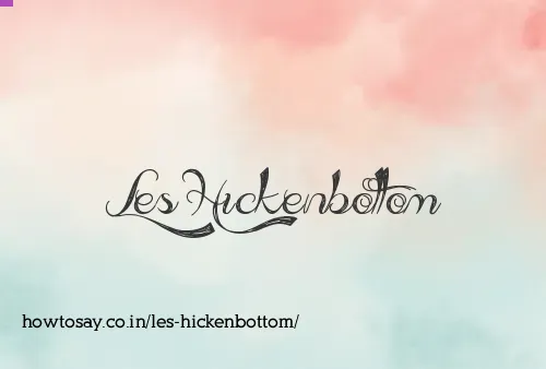 Les Hickenbottom