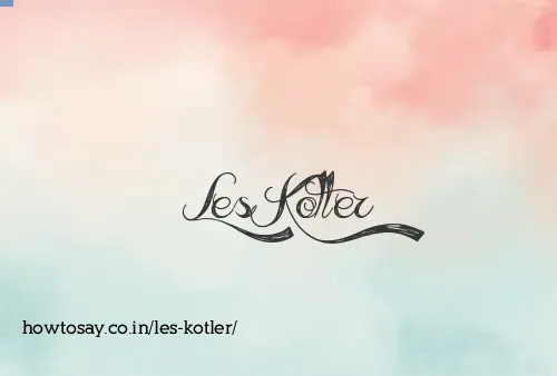 Les Kotler