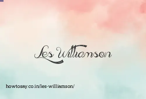 Les Williamson