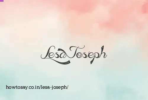 Lesa Joseph