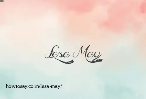 Lesa May