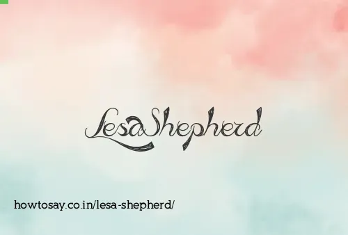 Lesa Shepherd