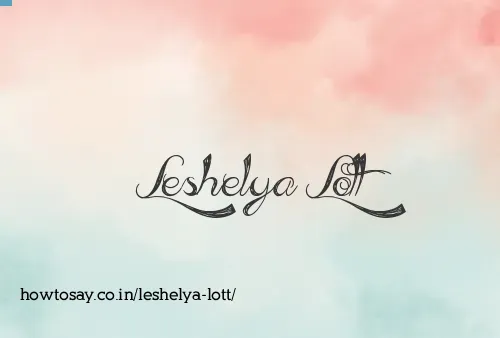 Leshelya Lott