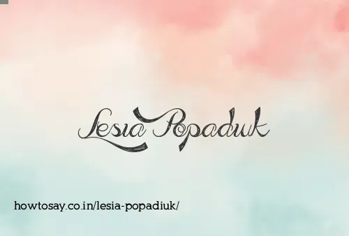 Lesia Popadiuk