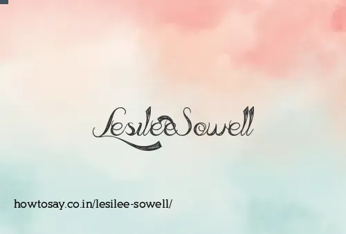 Lesilee Sowell