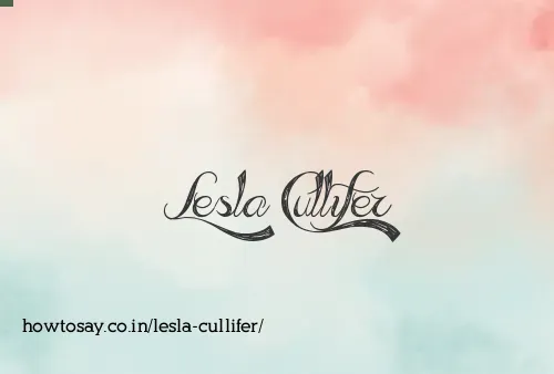 Lesla Cullifer