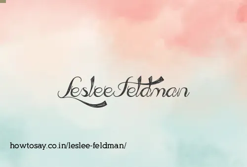 Leslee Feldman
