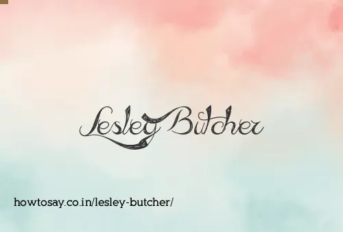 Lesley Butcher